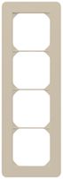 Cadre de recouvrement ENC kallysto.trend 4×1 beige 94×274mm