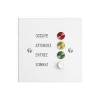 Türstation für Rufleuchte weiss franz. EDIZIOdue