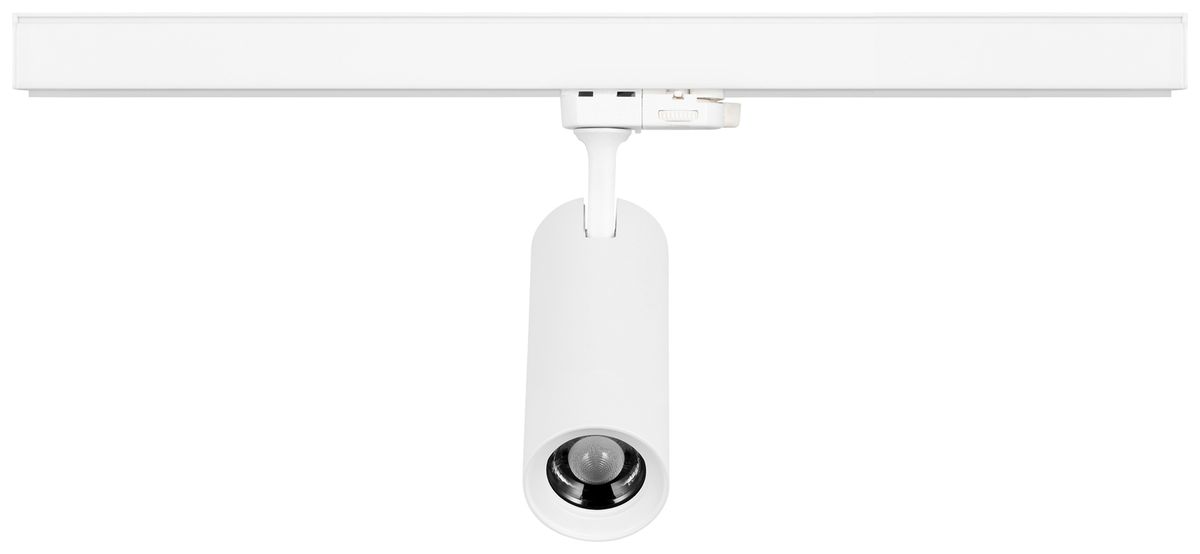 Projecteur LED Sylvania Lenzo Small 15W 1000lm 940 VAR 3ph 15°…50° Ø60 blanc