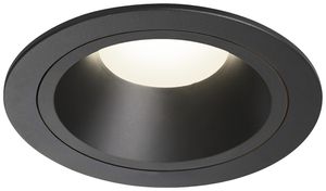 LED-Downlight SLV NUMINOS L 25.4W 2350lm 4000K 40° DIM Ø130×85mm sz/sz