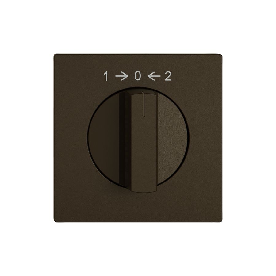 Montageset EDIZIO.liv SNAPFIX® f.Schwenktaster m.Griff 1 → 0 ← 2 br