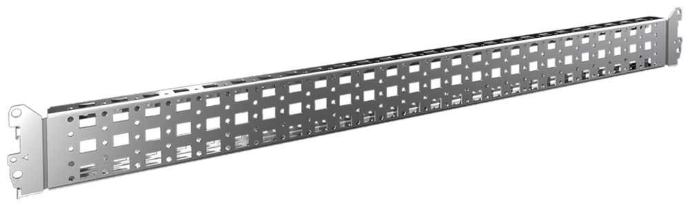 Montage-Chassis Rittal VX 8617.140 725×64×23mm Schiene grau 4Stk