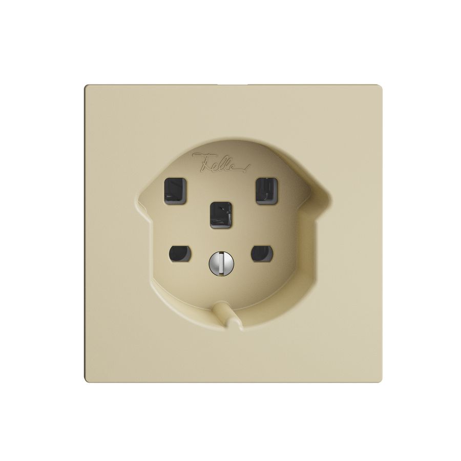 Steckdose EDIZIOdue T25 16A vanille, mit Steckklemmen