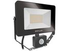 LED-Strahler ESYLUX AFL BASIC, 30W 3000K 3000lm 200×60×195mm IP65, schwarz