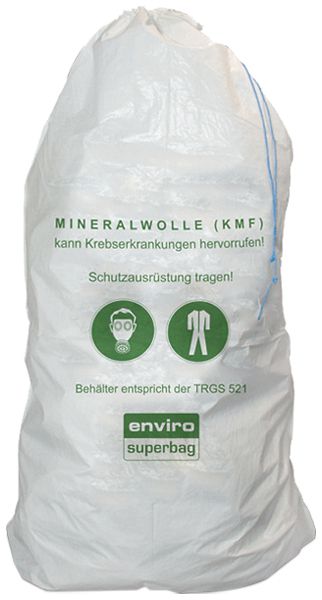 Asbestsack Cimco Polypropylen (PP) Ø1400×2200mm 1000l weiss