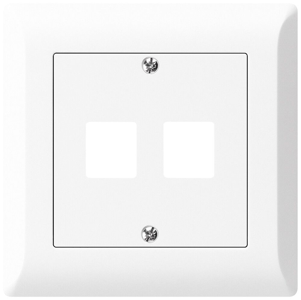 Kit frontale INC HMS kallysto.line per 2 moduli bianco