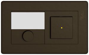 Combinazione INC EDIZIO.liv SNAPFIX® 1×2 96×156mm chiusura+invertitore lum.ma