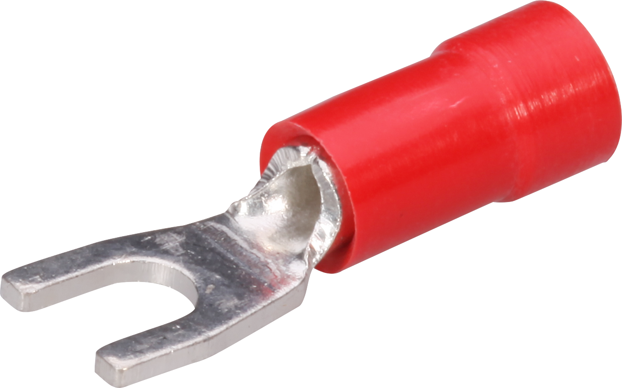 Capocorda a forcella Mischke IG M4 0.5…1.5mm² Cu-stagnato isolato rosso