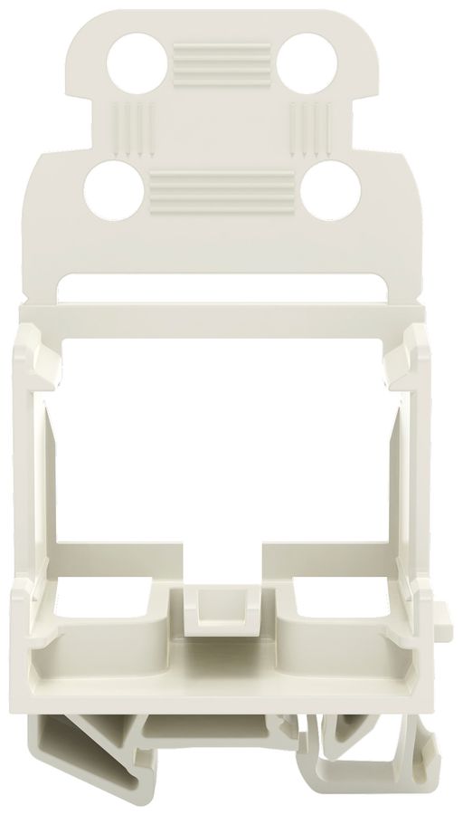 Adaptateur de fixation WAGO a.décharge de traction p.10×4mm² DIN15 Ex grc