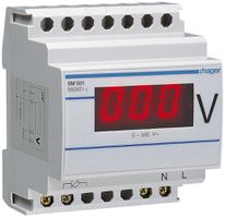 EB-Voltmeter Hager 0…500VAC