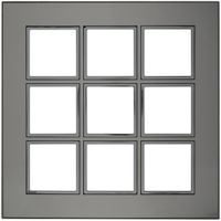 Telaio di copertura ATO 3×3 modulo, stainless steel reflective