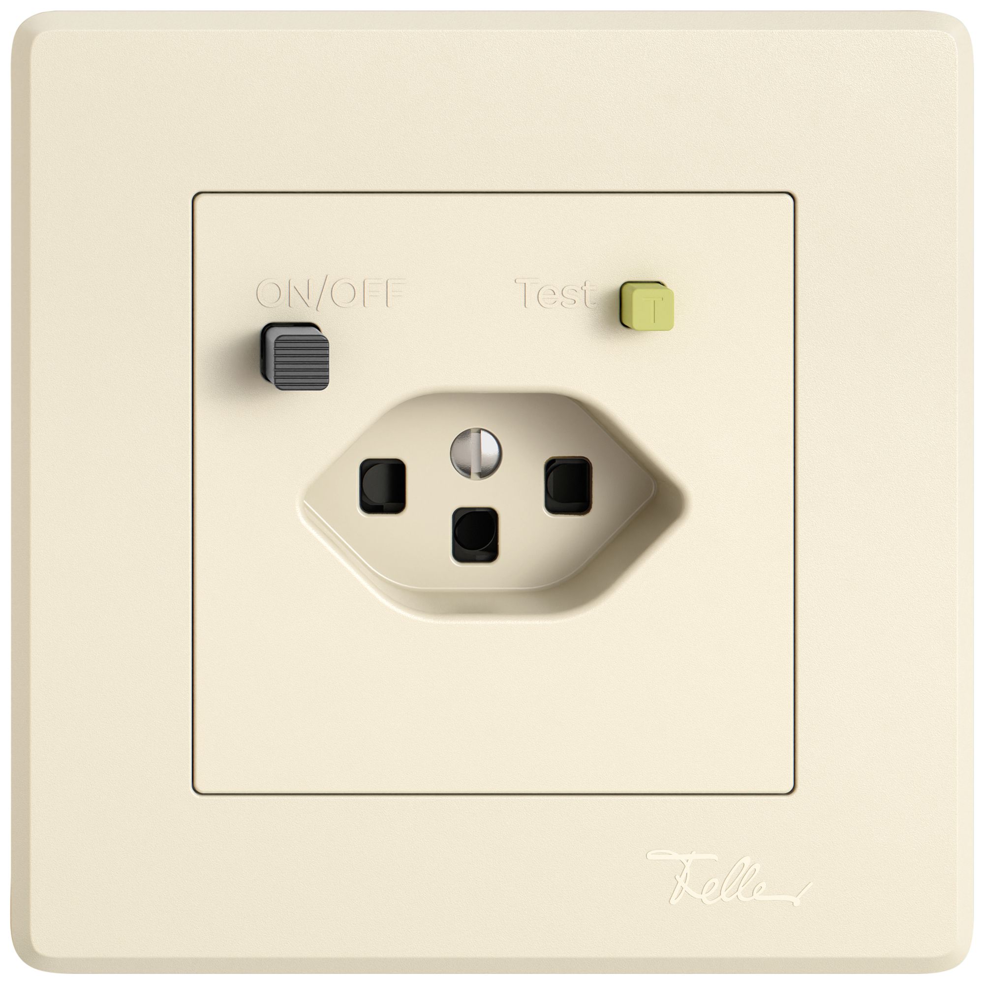 Presa FI INC EDIZIO.liv  1×T23 con shutter cr