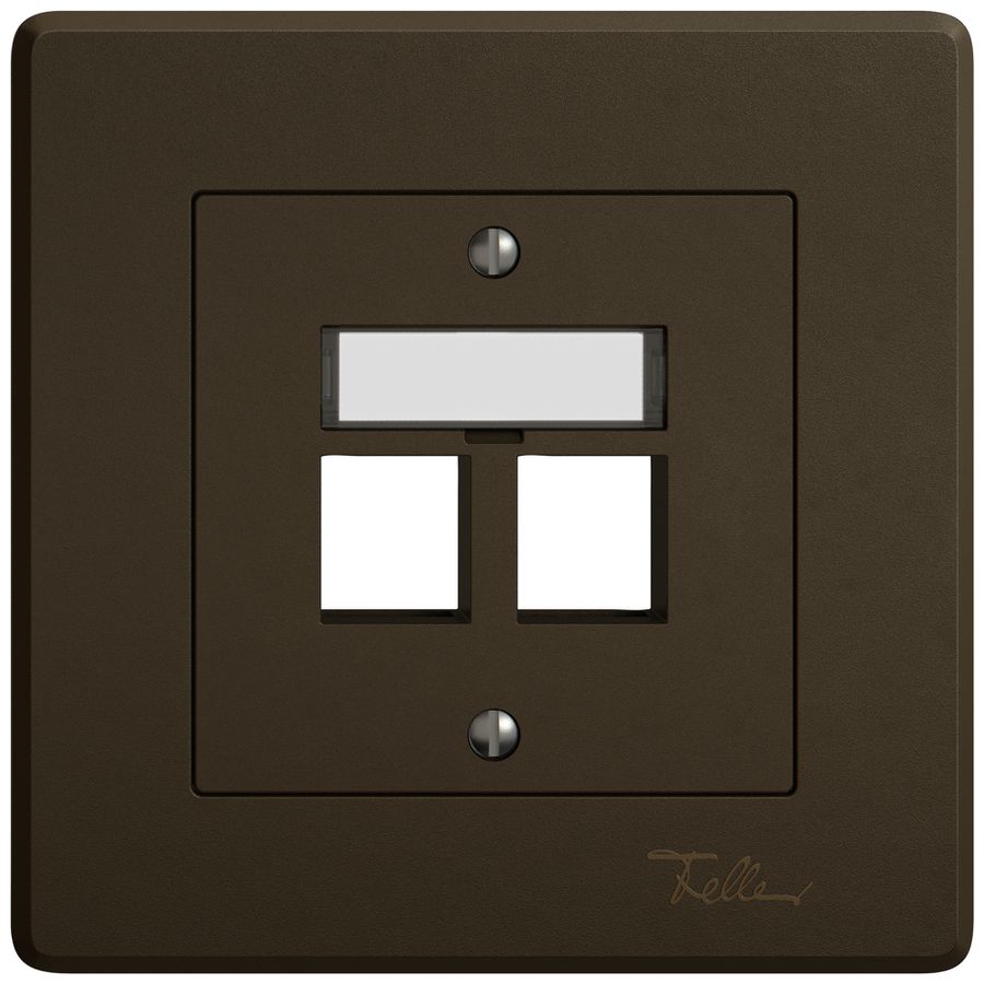 UP-Montageset EDIZIO.liv Keystone SNAPFIX® gerade 2× br