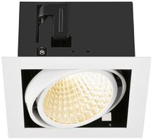 LED-Downlight SLV KADUX 27W 3050lm 930 30° DALI 195×195mm weiss