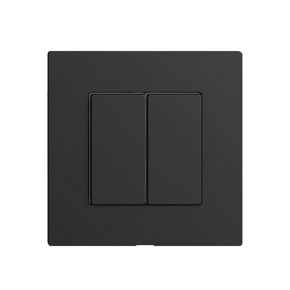 Comando per interruttore 2K/2T Edue Wiser nero