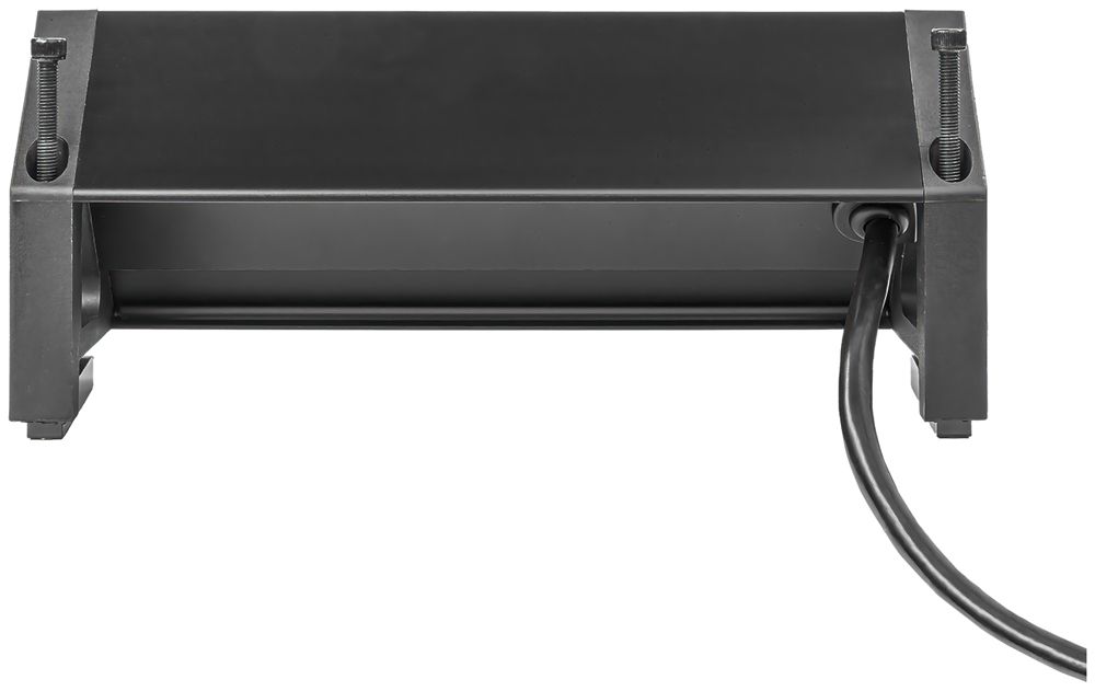 Prise multiple de table ALU DESK 2×T13/1×USB-A/1×USB-C, Td3×1.5mm² 1.5m, noir