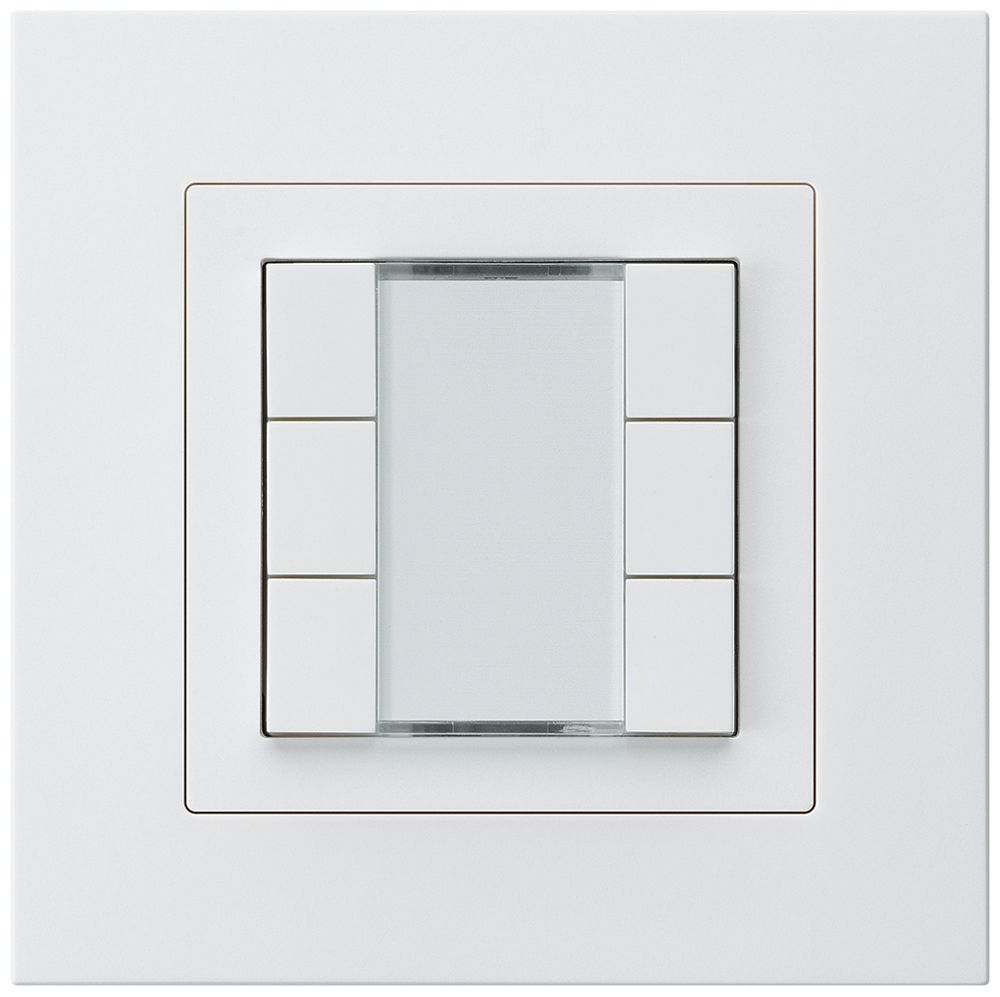 UP-Taster kallysto.pro KNX 6×s/e-link weiss