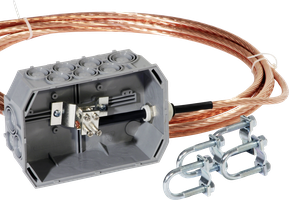 Kit di messa a terra di fondamenta AGRO 9650 Cu nudo