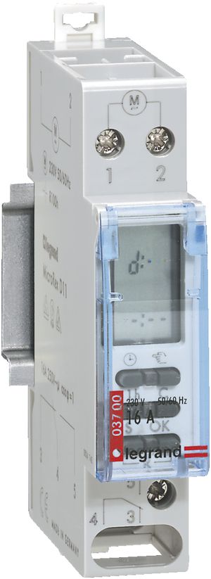 REG-Schaltuhr digital Legrand MicroRex D11 Basic
