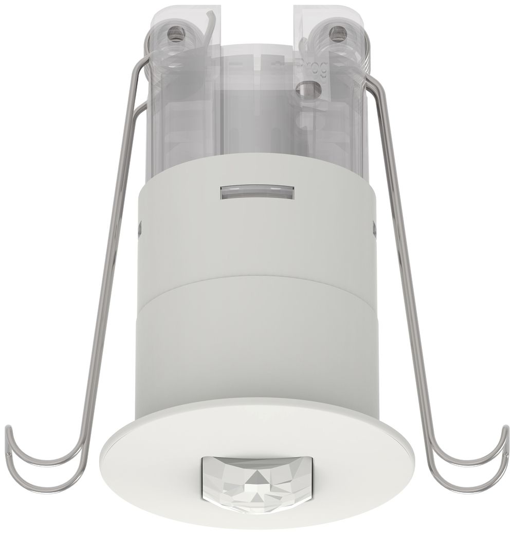 EB-Präsenzmelder Schneider Electric Mini KNX, Ø43×71mm, weiss