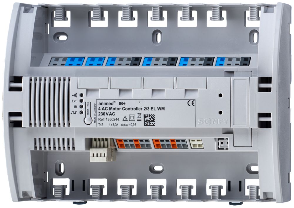 AP-Jalousieaktor Somfy animeo IB+ 4 AC MotorController 2/3 EL WM 230V