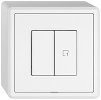 AP-Druckschalter EDIZIO.liv Wiser SNAPFIX® 1 Szene 2 Tasten WLAN ws