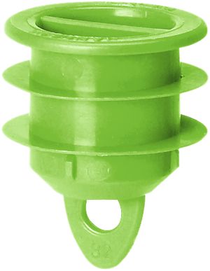 Dichtungszapfen Combi-Plus M25 Kunststoff Polyethylen (PE) grün