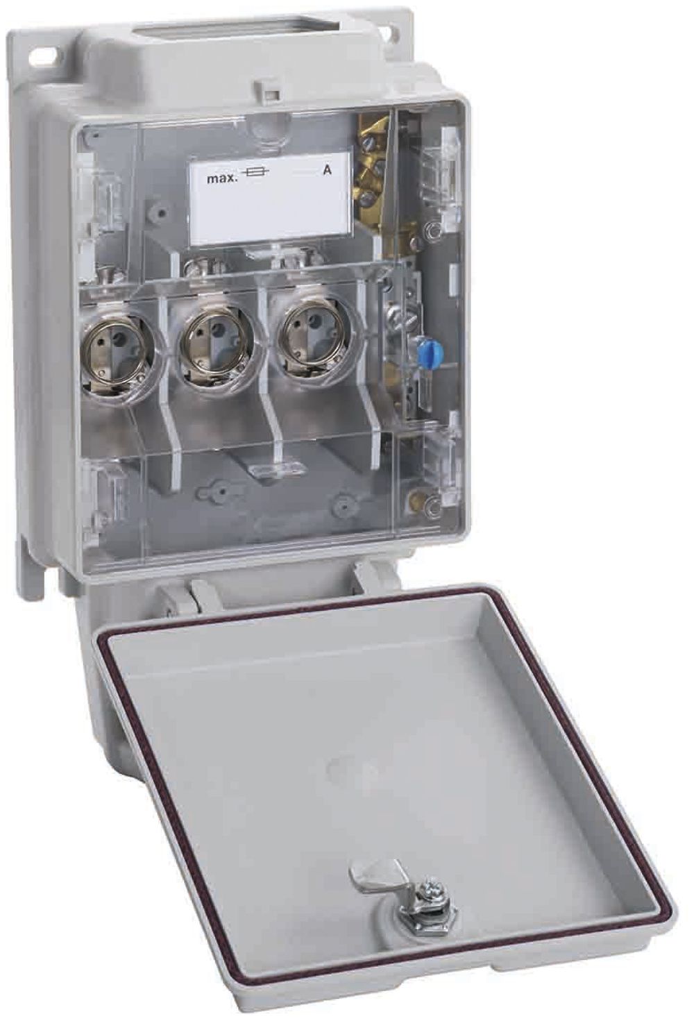 Coffret d'abonnés weber.hse25 25A entrée/sortie brides Cu/Al