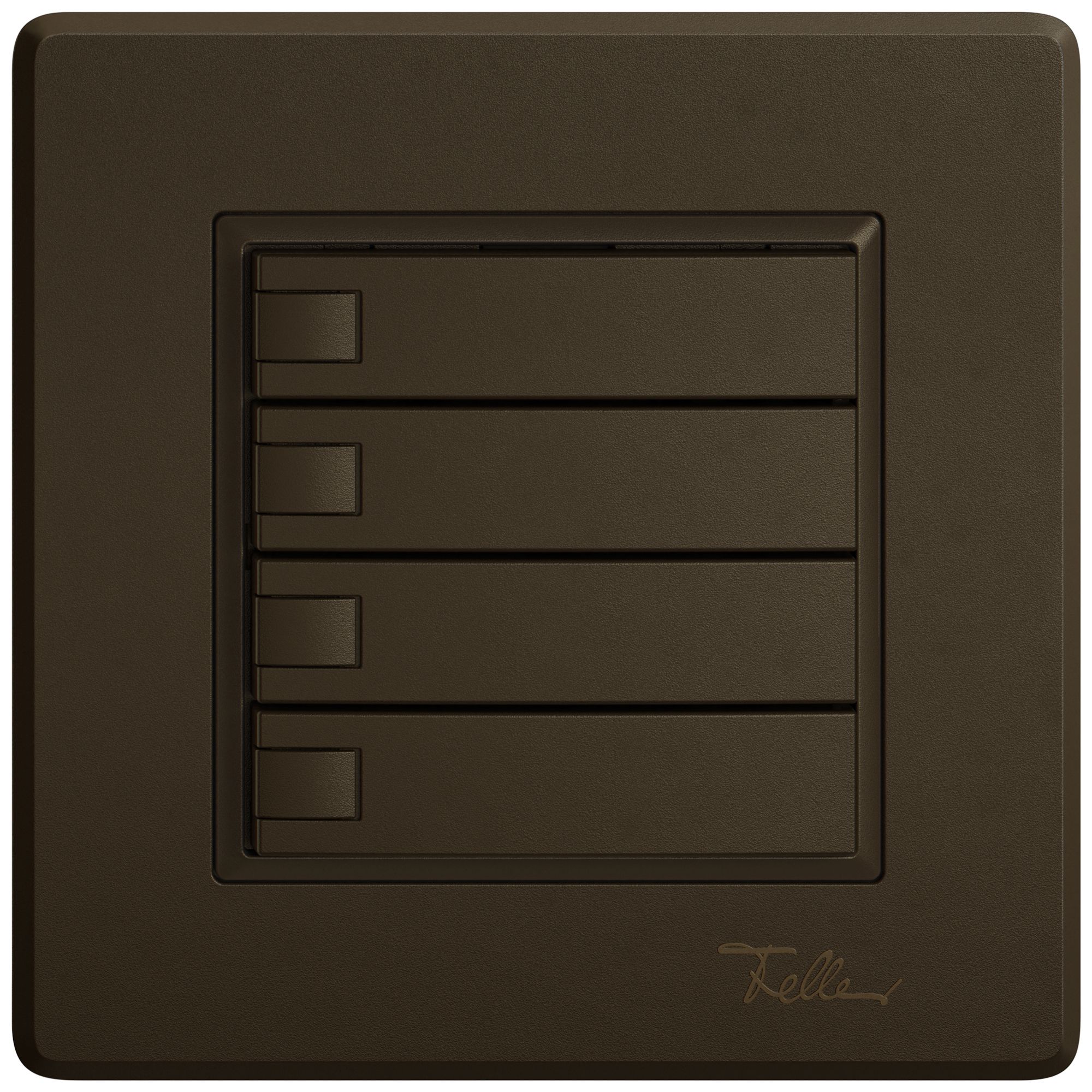 UP-Universaltaster EDIZIO.liv UNI SNAPFIX® 5…48V o.LED 4× 1-Tbed.br