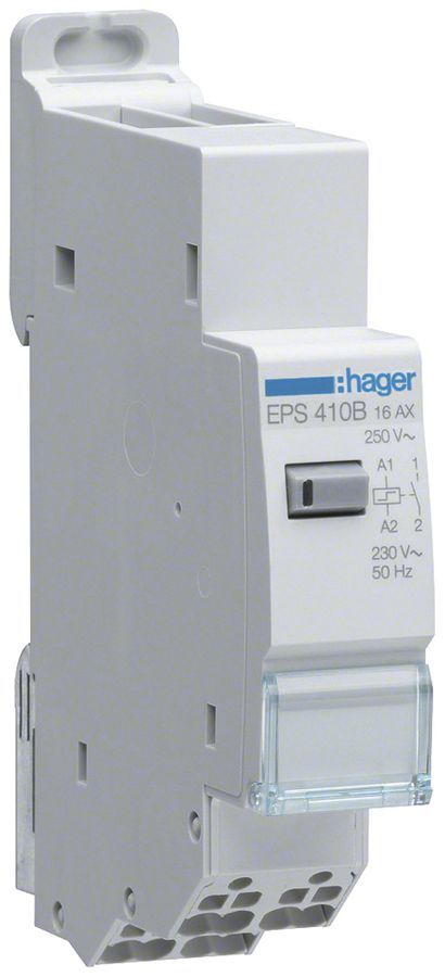 REG-Schrittschalter Hager 1TE 230VAC 1500W 0 Öffner 1 Schliesser 0 Wechsler