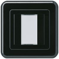 UP-Taster Hager basico C KNX 2-fach schwarz