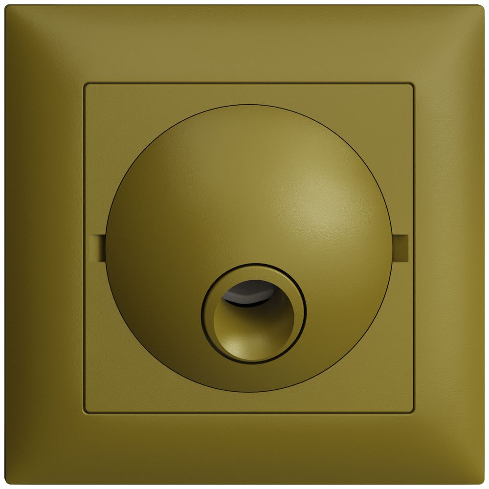 UP-Anschlussdose EDIZIOdue 8L für Rufleuchte, olive