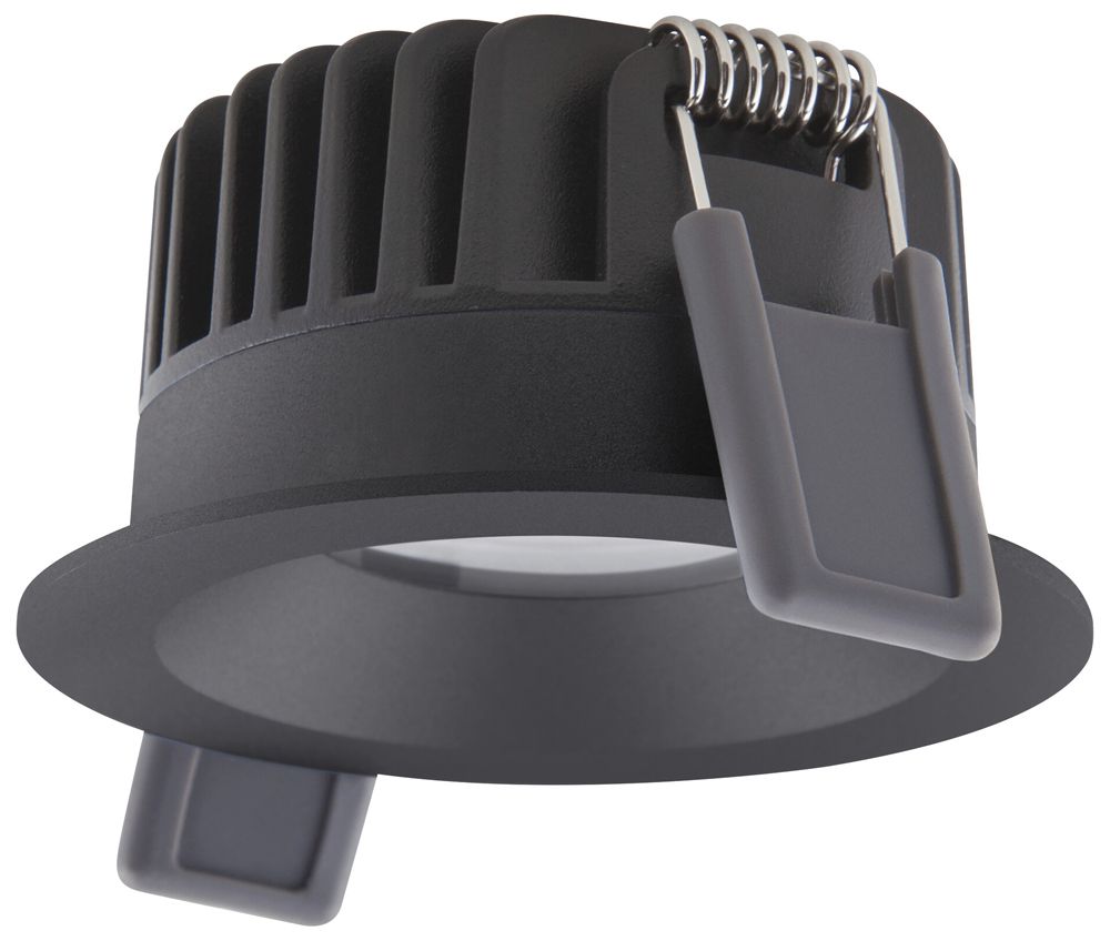LED-Downlight LEDVANCE SP FIX 8W 680lm 3000K IP44 MB DIM schwarz