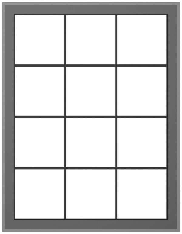 Telaio di copertura SIDUS 4×3 verde grigio