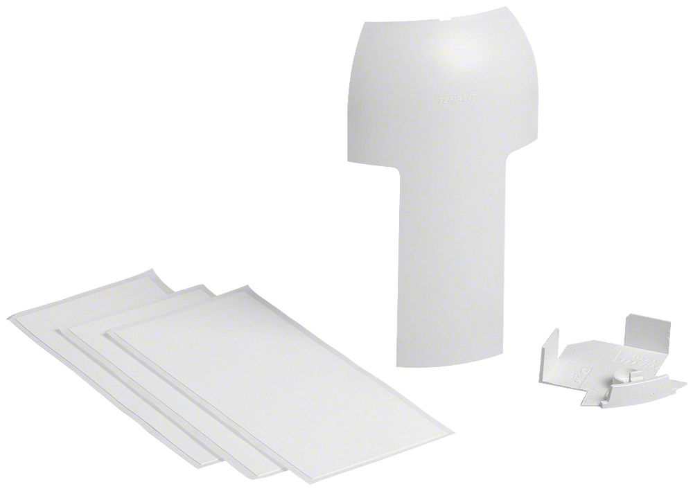 Anschlussstück Hager für SL20080 reinweiss