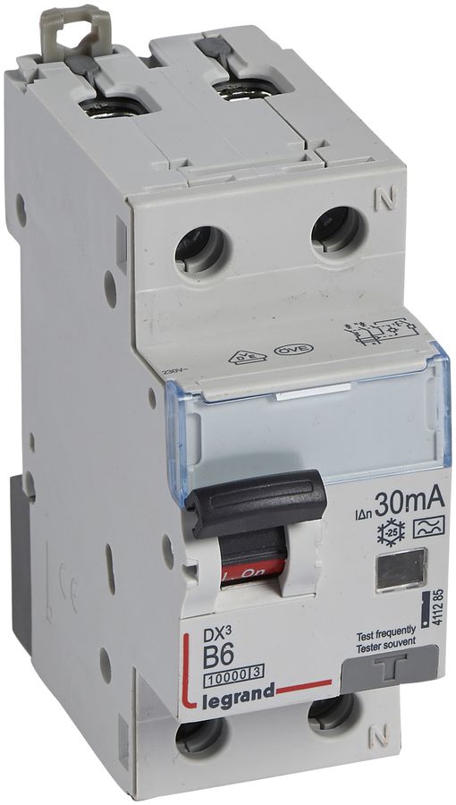 Disgiuntore differenziale Legrand DX3standard 1LN B 6A 10kA 30mA tipo A