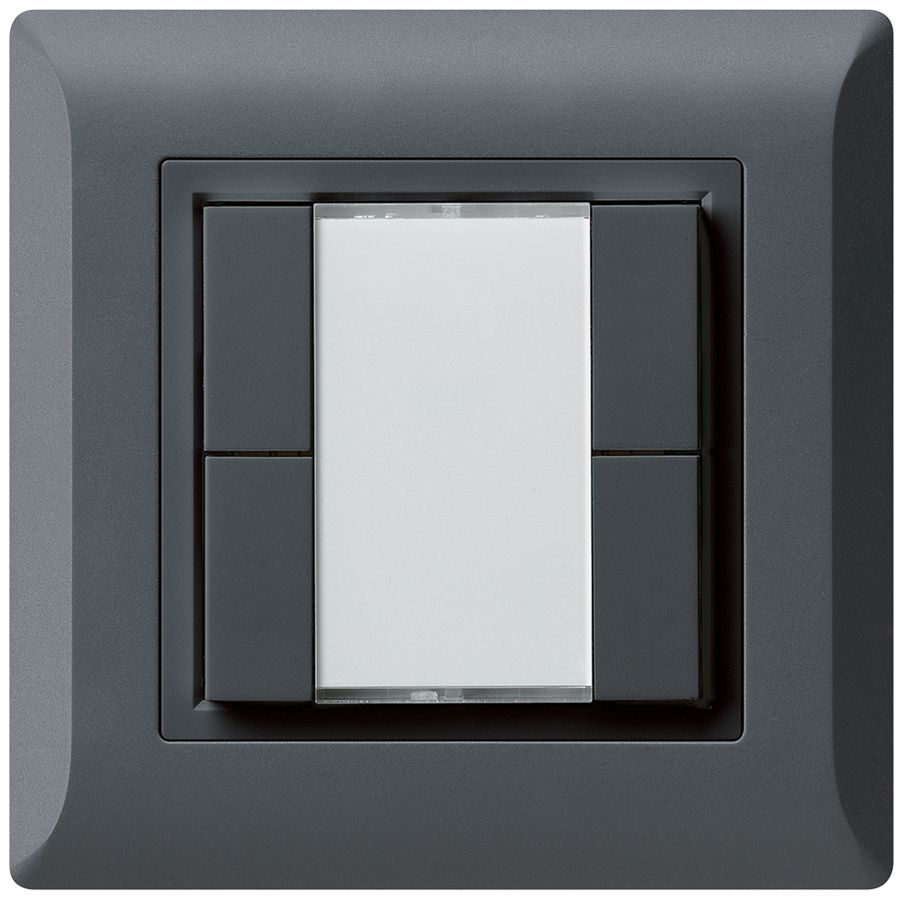 UP-Multifunktionstaster kallysto.line KNX RF 4-fach anthrazit