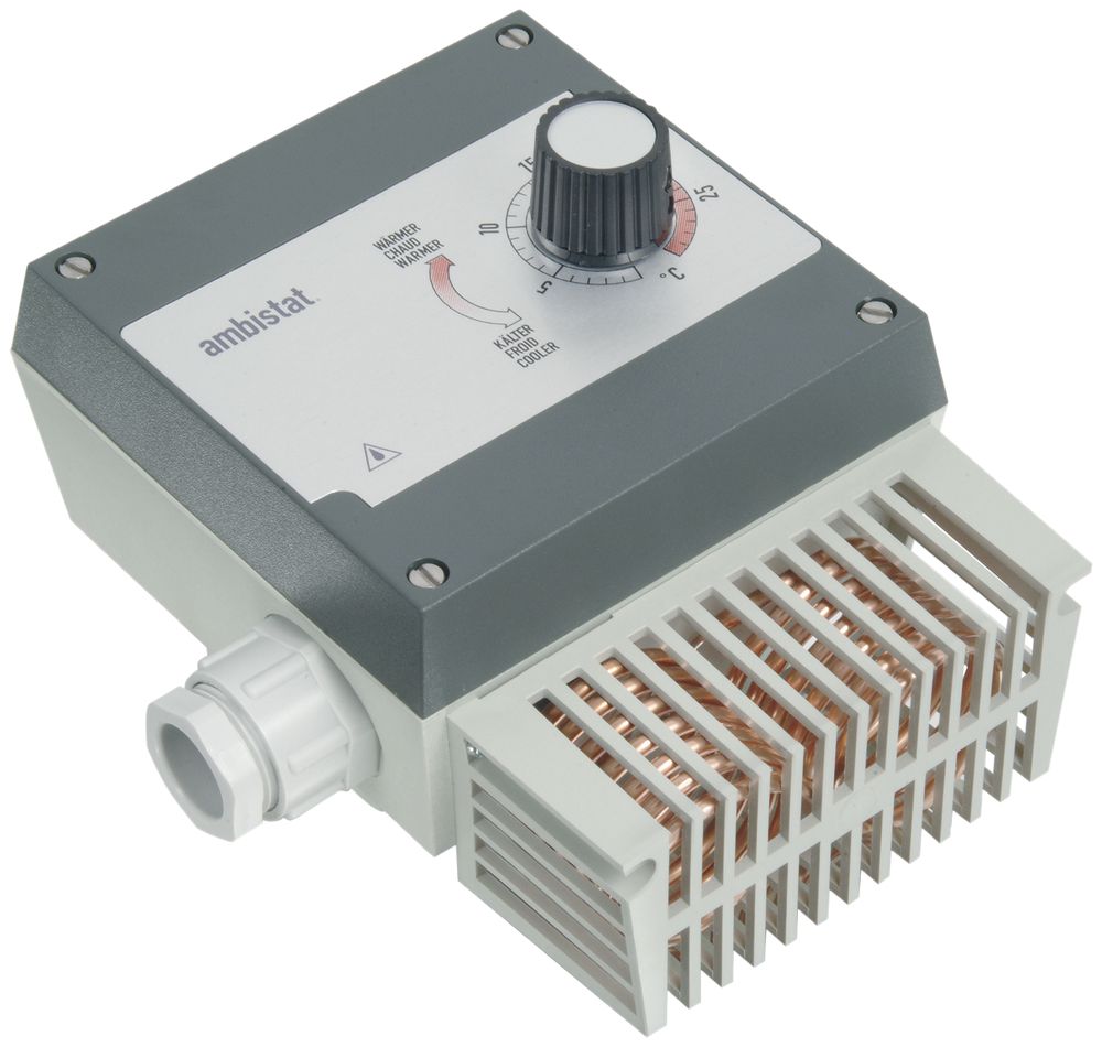 Industrie-Thermostat Trafag grau, A230, 0…30°C