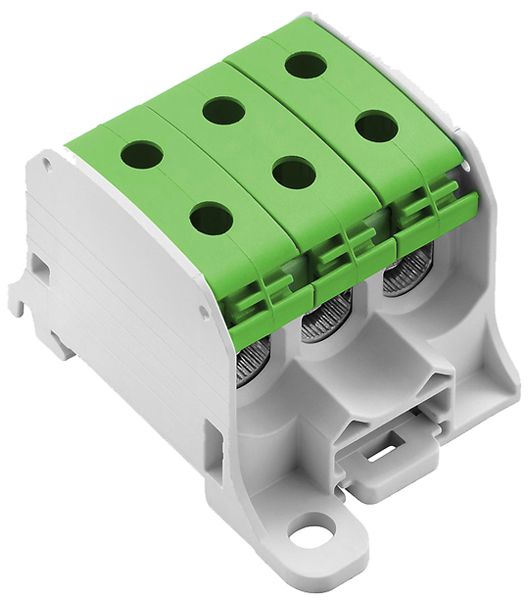 Bloc de distribution WM WPD 330CC 1P 150A 3×entr 3×sort 2.5…50mm² 2.5…50mm²