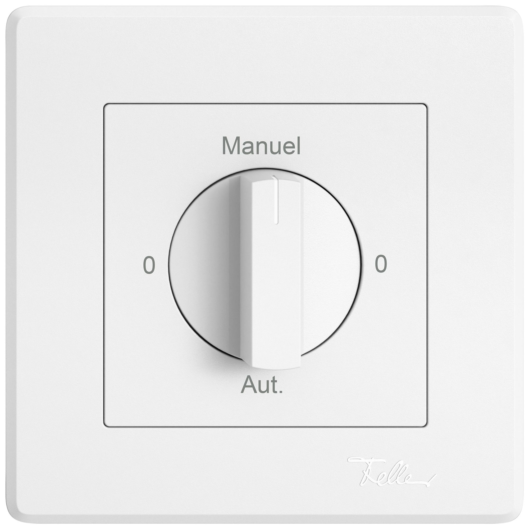 Kit de montage ENC EDIZIO.liv SNAPFIX® p.interr.rot.manet.0-Man-0-Auto (F) bc