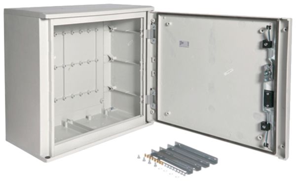 Coffret mural Hager Orion.Plus 69 modules 3 rangs 23UM 600×550×300mm gr