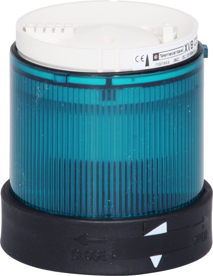 Elemento luminoso Schneider Electric BA15d 250V 10W verde