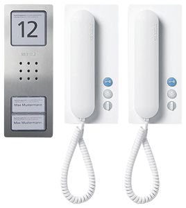 AP-Audio-Set Siedle, System Compact 1+n, 2 Ruftasten