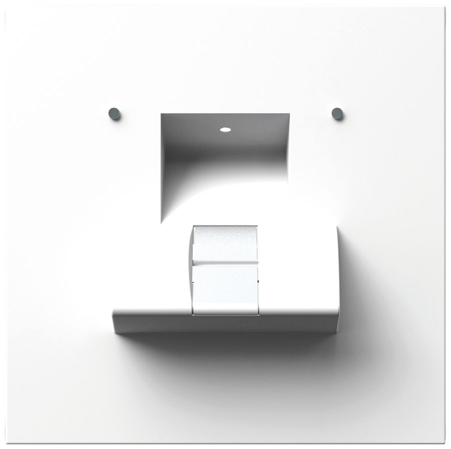 Modulo fingerprint Siedle 1 100 bianco 99×99×43mm