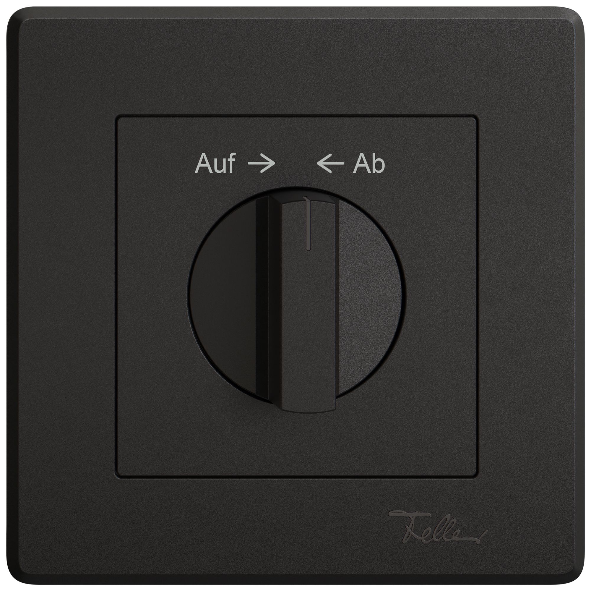 UP-Montageset EDIZIO.liv SNAPFIX® f.Schwenktaster m.Griff Auf → ← Ab sz