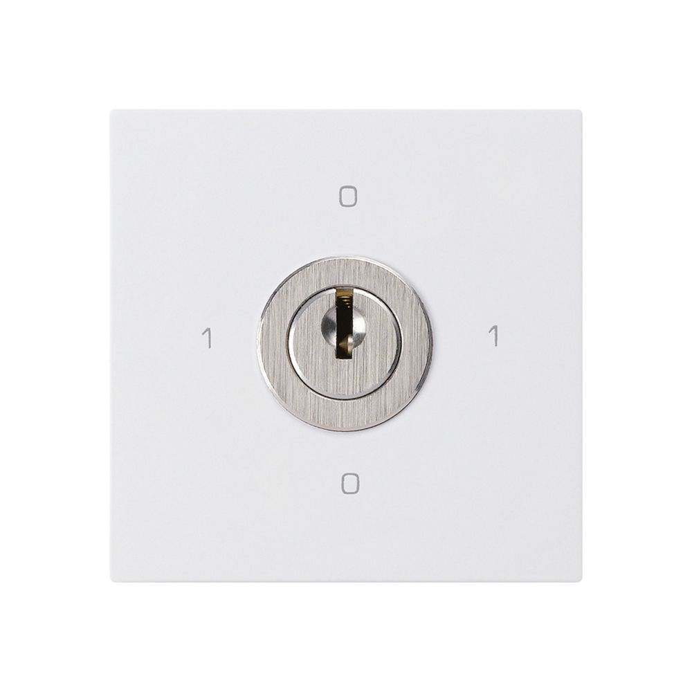 Intérieur interrupteur à clé kallysto 0/3L blanc avec serrure Kaba 8