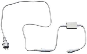 Câble d'alimentation AC/DC LED MK pour QuickFix, blanc