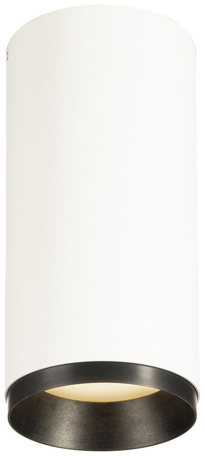 LED-Deckenleuchte SLV NUMINOS M DALI 20W 1880lm 3000K 60° Ø85×185mm weiss