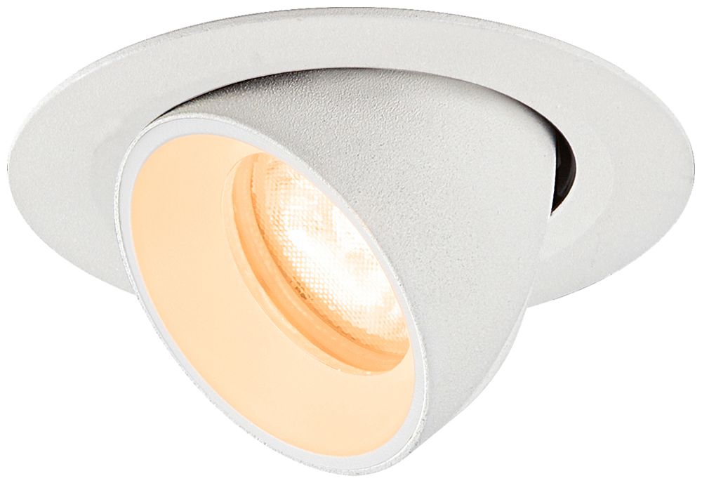 LED-Downlight SLV NUMINOS GIMBLE XS 6.9W 900lm 2700K WB DALI Ø80×57mm ws