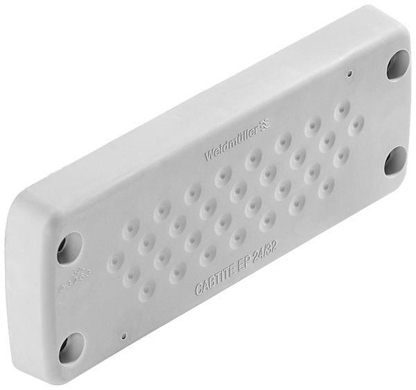 Einführungsflansch WM CABTITE EP 24/32 149.6×58×17.3mm TPE grau
